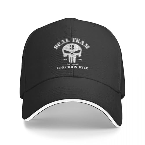 IUUGJEIX Basecap Seal Team US Sniper American Legend Baseball Cap Sonnenhut Vintage Bergsteigen Luxus Frau Männer von IUUGJEIX