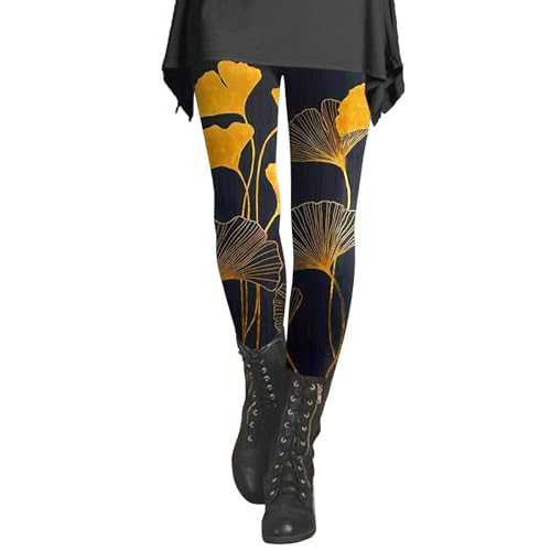 Deals Joggers Skinny Leggins Damen Baumwolle Soft Clouds Leggings Jersey Leggins Lang Mit Taschen Thermohosen Gef├╝ttert High Waist Fitness Leggings von IUYTYSER