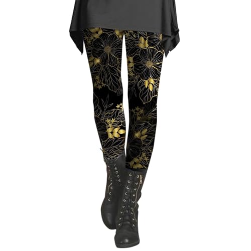 IUYTYSER Damen Leggings Gemustert - Toller Po Schwarze Strumpfhose Jogginghose Günstig Weich Elastan Push Up Booty von IUYTYSER