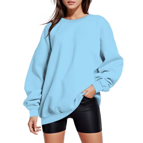 IUYTYSER Swearshirt Damen Sale Pullover Grün Damen Strick Bio Baumwolle Pullover Damen Stoffjacken Damen Xs T-Shirts Für Herren Langarm Sweatjacke+Lang+Damen+Mit+Kapuze Pulli Blau Sale Angebote von IUYTYSER