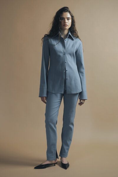 IVA RYCH Gerade Hose mit schrägen Taschen I Deadstock von IVA RYCH