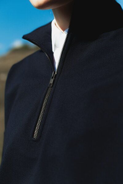 IVA RYCH Sweatshirt mit Kragen und Reißverschluss I Deadstock von IVA RYCH