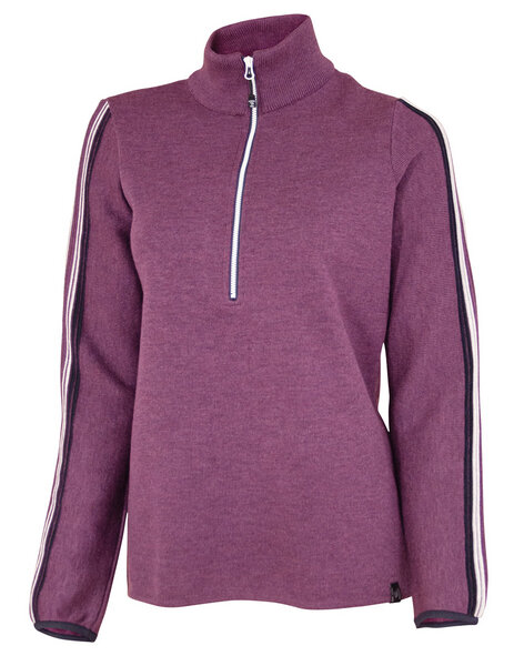 IVANHOE Damen Half-Zip Pullover Feinstrick Wolle von IVANHOE