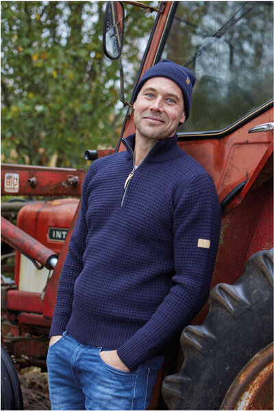 IVANHOE Herren Pullover Moritz reine Wolle von IVANHOE