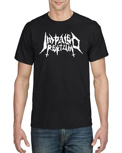 BBA Impaled Rektum Metal T-Shirt from Heavy Trip Movie Black XXL von IVELLDAY