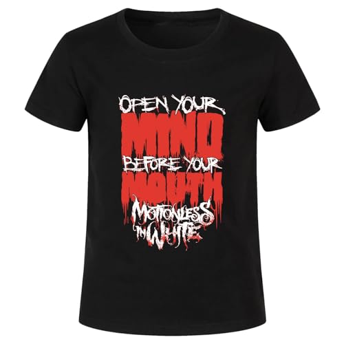 Motionless in White Men's Open Your Mind T-Shirt Black 3XL von IVELLDAY