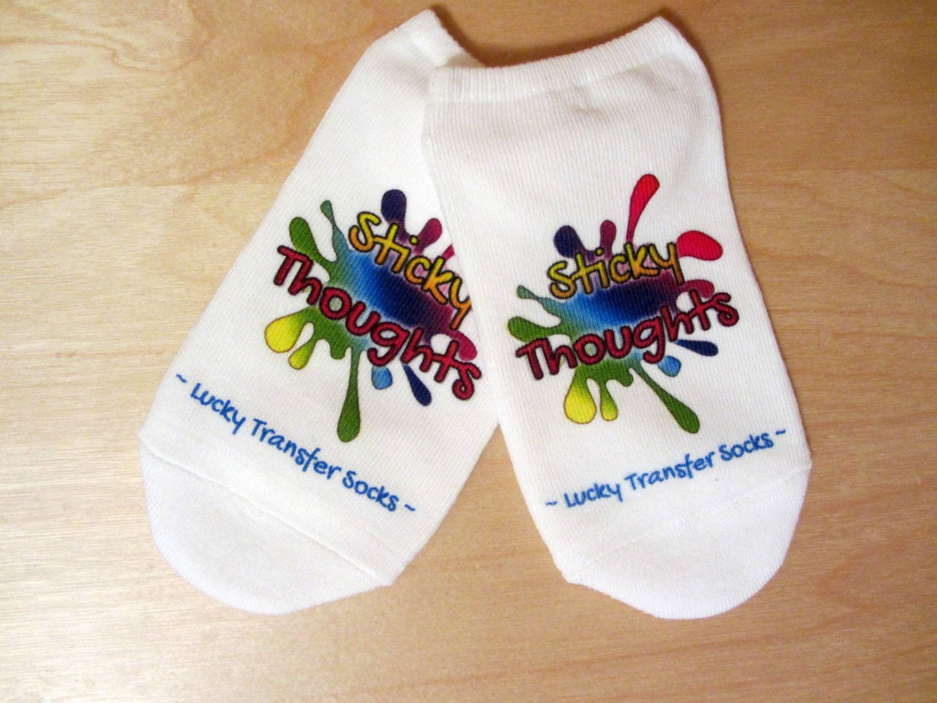 Ivf Socken, Geschenk, Ersatzmutter, Lucky Transfer Socken - Sticky Gedanken Für Ivf, Tag, Stick Baby Stick Ivf Socken, Geschenk, Ersatzmutter, Lucky Transfer Socken - Sticky Gedanken Für Ivf, Tag, Stick Baby Stick von IVFSurrogacyGoodies