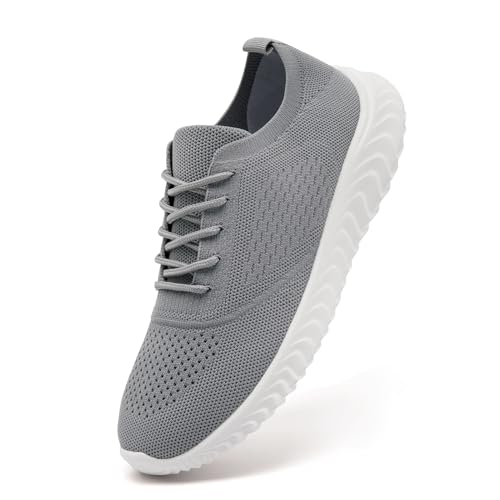 IVQDZL Damen Sneaker Turnschuhe Laufschuhe Grau 38 EU von IVQDZL