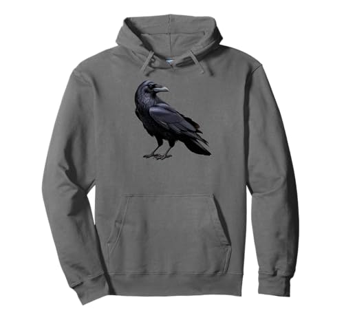 Gothic Raven Enchanted Vintage Crow Halloween Herren Damen Kinder Pullover Hoodie von IVRY