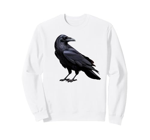 Gothic Raven Enchanted Vintage Crow Halloween Herren Damen Kinder Sweatshirt von IVRY