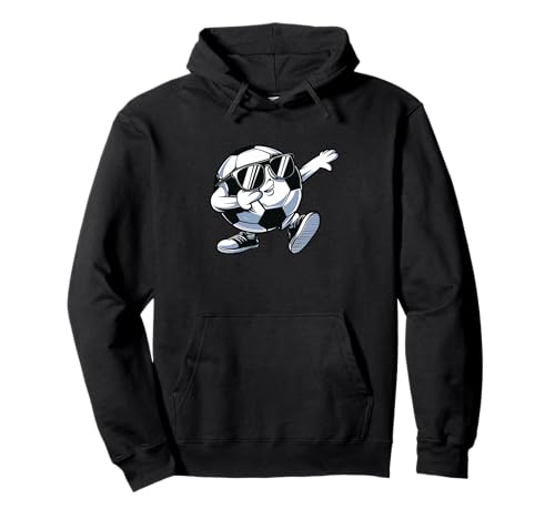 Lustiger Dabbing Fußball Jungen Männer Frauen Sport Spieler Pullover Hoodie von IVRY