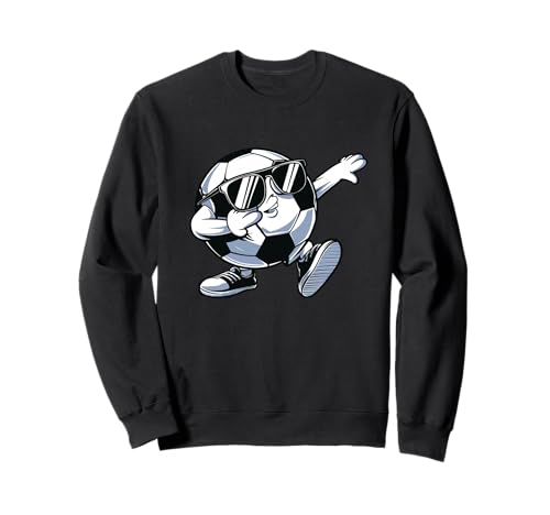 Lustiger Dabbing Fußball Jungen Männer Frauen Sport Spieler Sweatshirt von IVRY