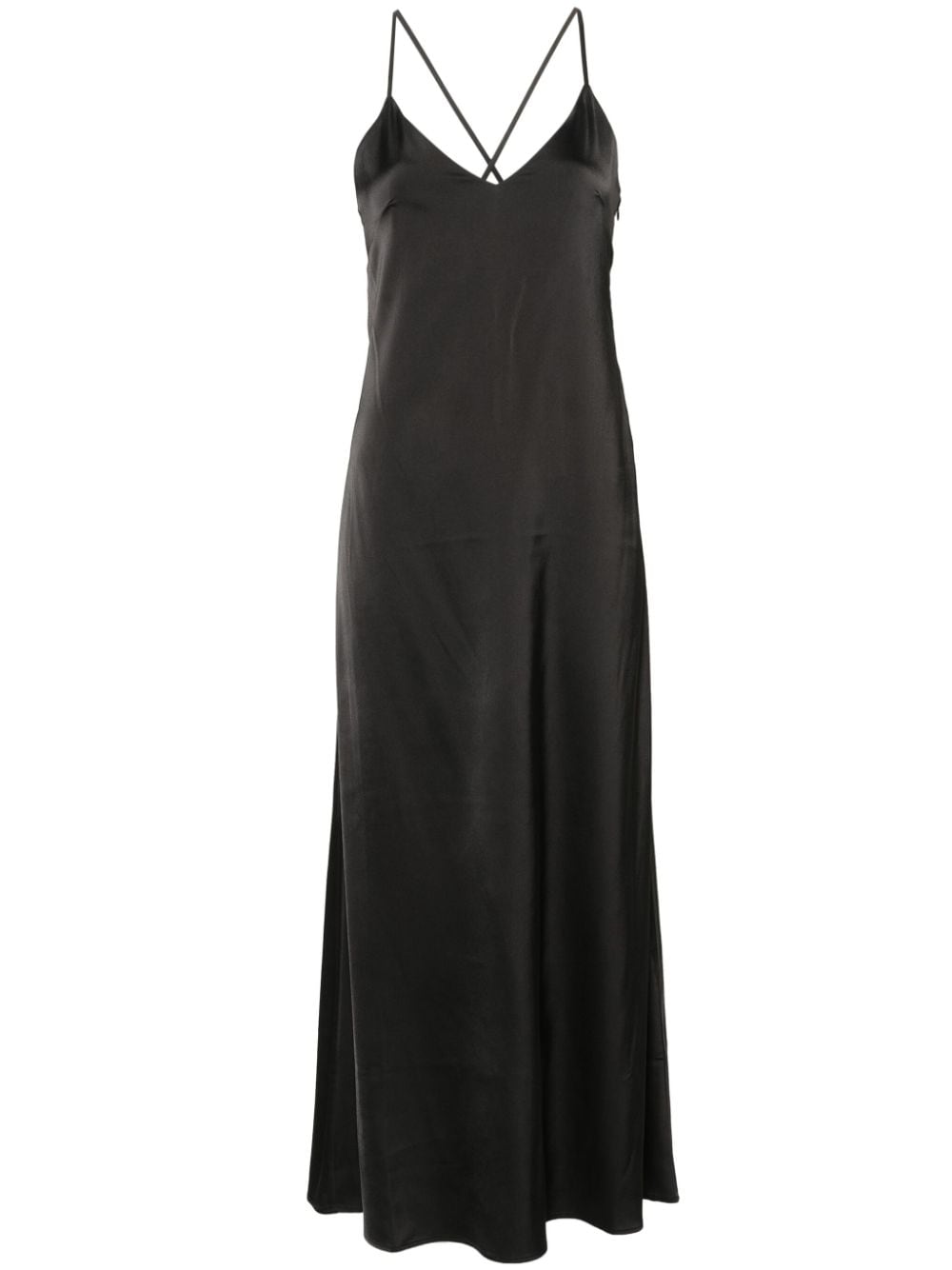 IVY OAK textured V-neck maxi dress - Schwarz von IVY OAK