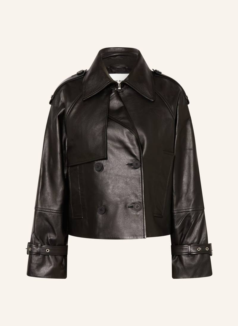 Ivy Oak Lederjacke Luna schwarz von IVY OAK