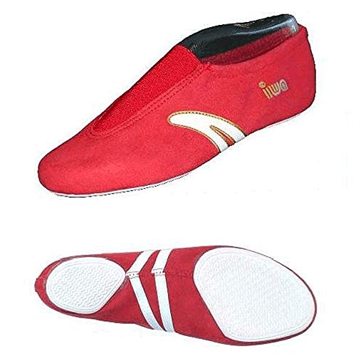 IWA 500 Kunstturnschuh rot Made in Germany: Größe: 31 von IWA-Gymnastikschuhe