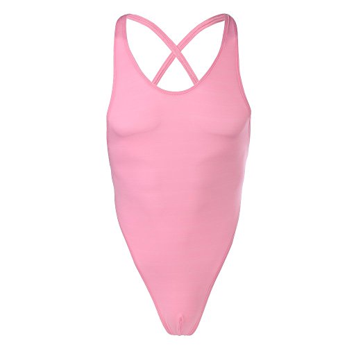 Herren Spitzenbody Rückenfrei Einteiler Stringbody Bodysuit Männerbody Overall Reizwäsche Männer Body Spitze Unterwäsche Shirt Tops Unterhemd Rosa L Herren Spitzenbody Rückenfrei Einteiler Stringbody Bodysuit Männerbody Overall Reizwäsche Männer Body Spitze Unterwäsche Shirt Tops Unterhemd Rosa L von IWEMEK