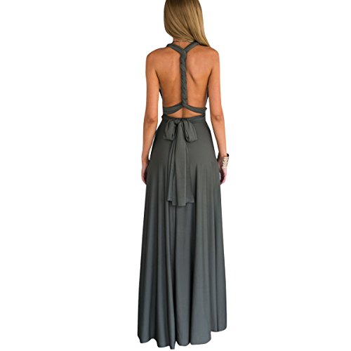 IWEMEK Damen transformator infinity-abendkleid langes kleid x-small dunkel grau IWEMEK Damen transformator infinity-abendkleid langes kleid x-small dunkel grau von IWEMEK