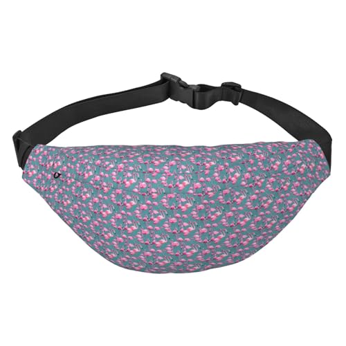 A Flock Of Flamingos Waist Bag.Lightweight And Waterproof, Suitable For Travel And Daily Use, Fashionable Design, For Men And Women. von IWFNCJNY