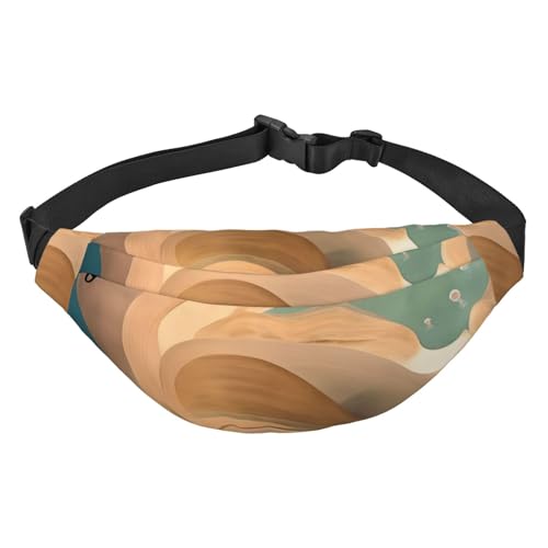 Dunhuang Mystery Hüfttasche, leicht und wasserdicht, geeignet für Reisen und den täglichen Gebrauch, modisches Design, für Damen und Herren von IWFNCJNY