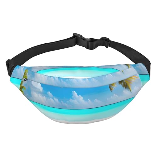 Maldives Holidays Hüfttasche Leicht und wasserdicht, geeignet für Reisen und den täglichen Gebrauch, modisches Design, für Männer und Frauen. von IWFNCJNY