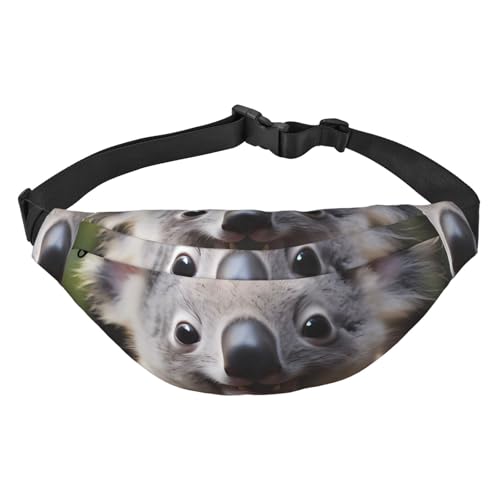 Süße Koala-Hüfttasche, leicht und wasserdicht, geeignet für Reisen und den täglichen Gebrauch, modisches Design, für Männer und Frauen. von IWFNCJNY