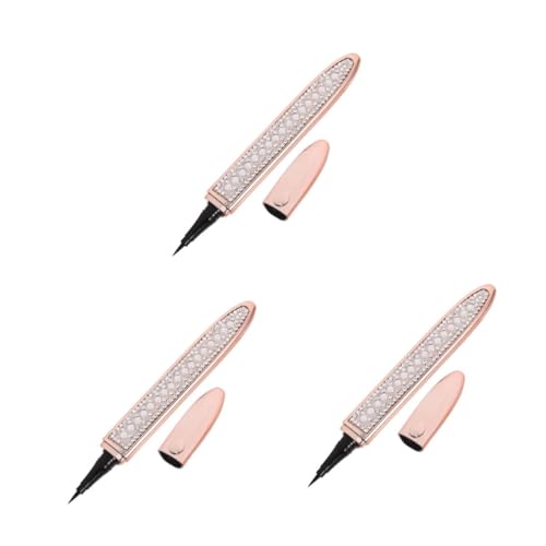 IWOWHERO 3stücke Diamond Glitter Liquid Eye Liner Pen Selbstklebender Eyeliner Für Präzise Augenmakeup-anwendungen Für Frauen Und Besondere Anlässe von IWOWHERO