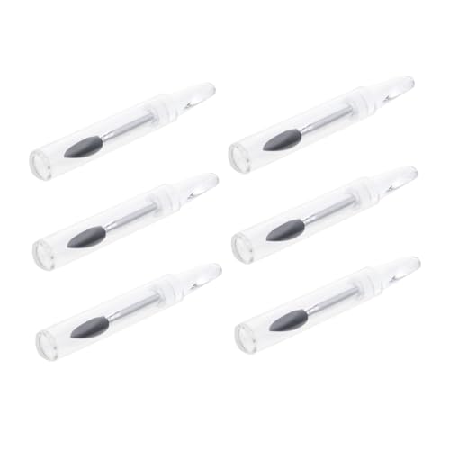 IWOWHERO 6stücke Teiliges Silikon Lippenmaske Pinsel Für Augen-make-up Wiederverwendbare Kosmetik Applikatoren Für Lippen Und Lidschatten Hautfreundlich Für Frauen von IWOWHERO