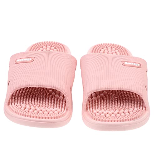 IWOWHERO 1 Paar Hausschuhe Für Die Fußmassage Atmungsaktive Hausschuhe Männerhaus Sommer Pantoffel Paar Unisex-sommerpantoffeln Sommerschuhe Duschschuhe Mann Frühling Und Sommer Pvc von IWOWHERO