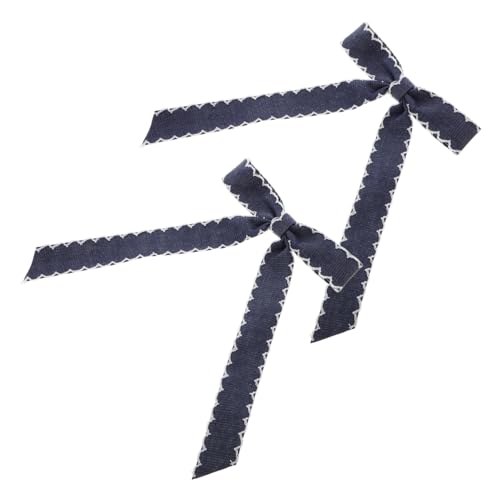 IWOWHERO Haarspangen Mit Schleife Und Quastenband Im Vintage-stil Kleine Haarspangen Für Damen Haarstyling-accessoires Für Frauen Und Mädchen von IWOWHERO