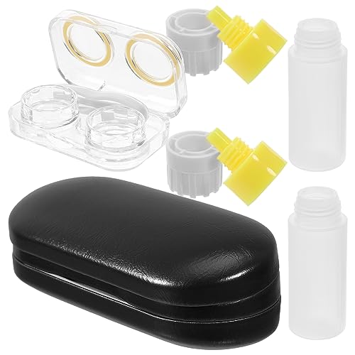 IWOWHERO Tragbares Brillenetui Linsenfach Reise-Brillen-Organizer Für Die Aufbewahrung Zu Hause von IWOWHERO