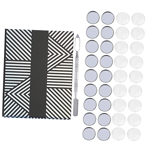 IWOWHERO 1 Satz Make-up-lidschatten-box Containerpalette Bilden Leerer Lidschattenbehälter Palette Mit Lidschatten Magnetische Palette Erröten Kosmetik Edelstahl Werkzeug Reisen von IWOWHERO