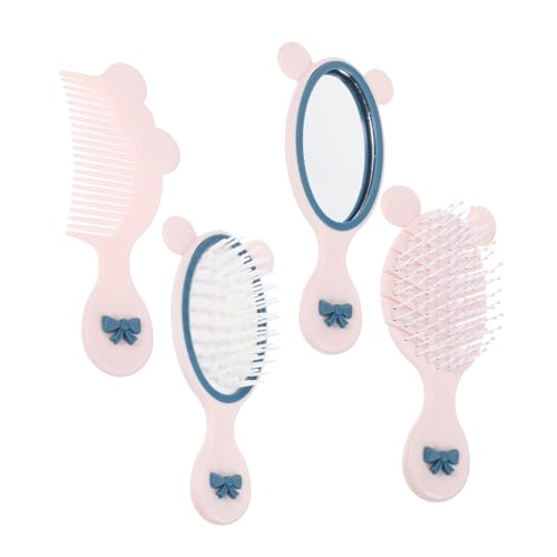 IWOWHERO 1 Satz Babykamm-set Mädchen-stylingkamm Süßer Kamm Mädchen-kamm-set Haarbürstenset Für Kleine Mädchen Kleine Bürsten Für Haare Frisierkamm Massage Reisen Plastik Pflegebürste Weiß von IWOWHERO