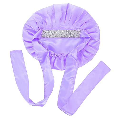 IWOWHERO Schlafmütze Für Damen Rutschfeste Dusche Hut Für Lose Haare Mütze Zum Schutz Von Langem Haar Lockigem Naturhaar Einfach Zu Tragen Und Bequem von IWOWHERO