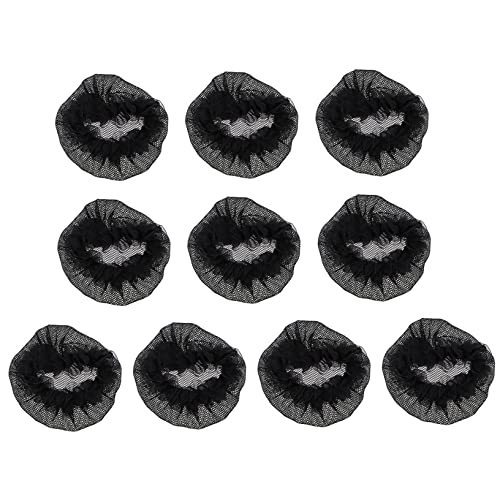 IWOWHERO 10 Stück Teiliges Elastisches Haarnetz für Dutt Unsichtbares Leichtes Haarnetz mit Flexiblem Geeignet für Damen Ballett Tanz Sport und Bühnenauftritte von IWOWHERO