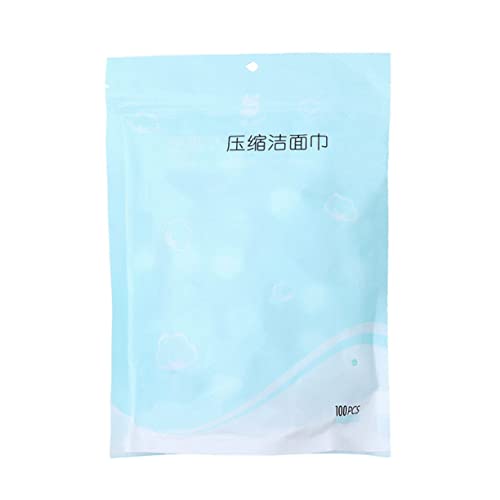 IWOWHERO Wasserabsorbierendes Handtuch-set 100-teilig Komprimierte Handtücher Weicher Vliesstoff für Unterwegs von IWOWHERO