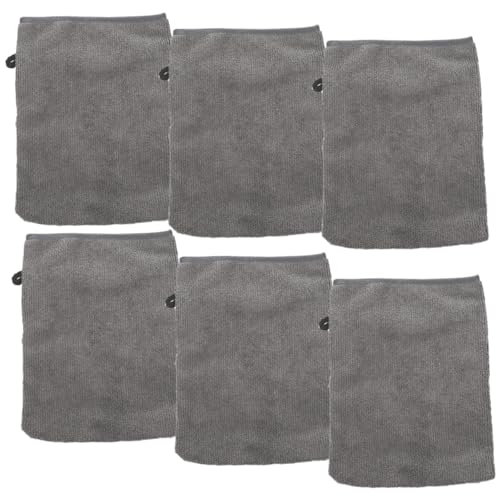 IWOWHERO 12 Stk Fiber Make-up-Entferner-Handschuhe Gesicht Tücher Make-up-Entfernungshandschuhe Mikrofaser-Reinigungshandschuhe wiederverwendbare Reinigungshandschuhe Make-up-Entferner-Tuch von IWOWHERO