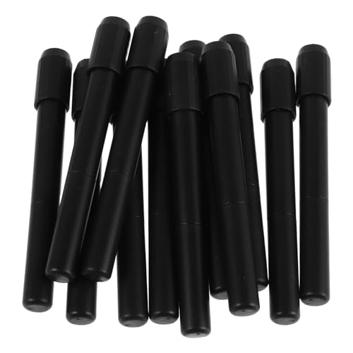 IWOWHERO 12 Stück Augenbrauenstift Verlängerer Metallhalter Verstellbar mit Sanfter Bürste Präzisions-tool für Natürliche Brauenform Kompakt Makeup-hilfe Vielseitig für Verschiedene von IWOWHERO