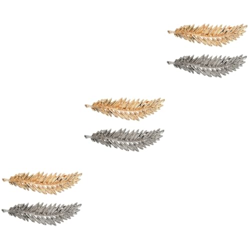 IWOWHERO 12 Stück Blatt Haarspangen Damen Haarspangen Haarspangen Für Mädchen Dekorative Haarspangen Für Frauen Goody Haarspangen Für Frauen Braut Haarspange Haarnadel Haarspangen von IWOWHERO