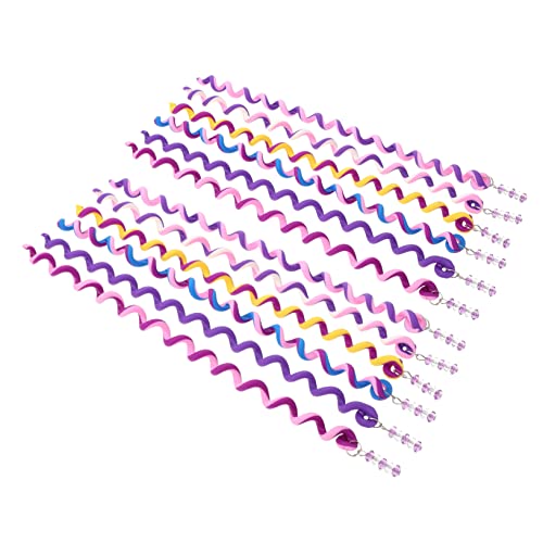 IWOWHERO 12stücke Haar Styling Braid Clips Spiralförmige Haaraccessoires Für Kreative Frisuren Für Mädchen Zöpfe Geburtstagsfeiern Und Besondere Anlässe von IWOWHERO