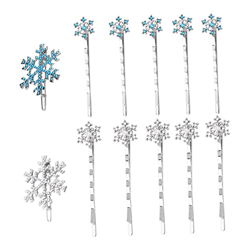 IWOWHERO 12stücke Teiliges Weihnachts-haarclip Schneeflocken-design Für Mädchen Haarschmuck-accessoires Für Partys Und Festliche Anlässe IWOWHERO 12stücke Teiliges Weihnachts-haarclip Schneeflocken-design Für Mädchen Haarschmuck-accessoires Für Partys Und Festliche Anlässe von IWOWHERO