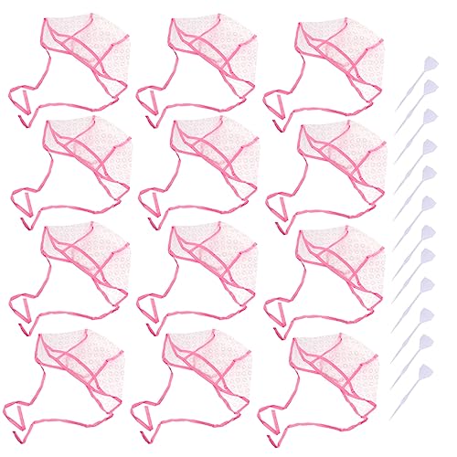 IWOWHERO 12er-pack Highlight-kappen Mit Haken Material Zur Haarfärbung Robust Für Den Einsatz Im Salon von IWOWHERO