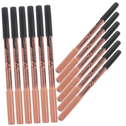 IWOWHERO 12 Stücke Augenbrauenstifte Dual Ends Make-up Bleistifte Für Frauen Augenbrauen Kit Frauen von IWOWHERO