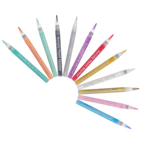 IWOWHERO Mädchen Maniküre Malerei Stift 12 Stücke Nail Art Stifte Graffiti Linie Maniküre Werkzeug von IWOWHERO