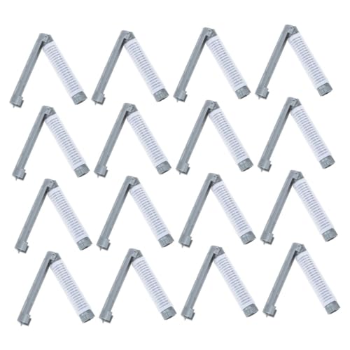 IWOWHERO Praktische Dauerwellenstäbe für Frauen 16 Stück Curling-s Friseurrollen Clips Markierungen von IWOWHERO