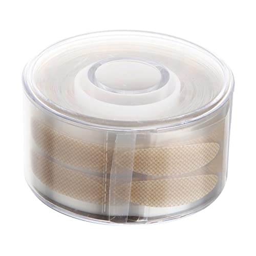 IWOWHERO 1800 Stück Augenlid Aufkleberstreifen Breites Fort Wimpernband Für Wimpernverlängerung Eyeliner Pinsel Mini Doppelseitiges Klebeband Für Kapuzenaugen Lash Tech Augenlidband von IWOWHERO