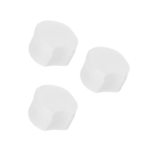 IWOWHERO 1800 Stück Perlmuster-make-up-entferner Baumwolle Fusselentferner Make-up-entferner-pads Fusselfreie Make-up-pads Gesichtsreinigungstuch Kosmetik Tücher Abschminkpads Weiß Vlies von IWOWHERO