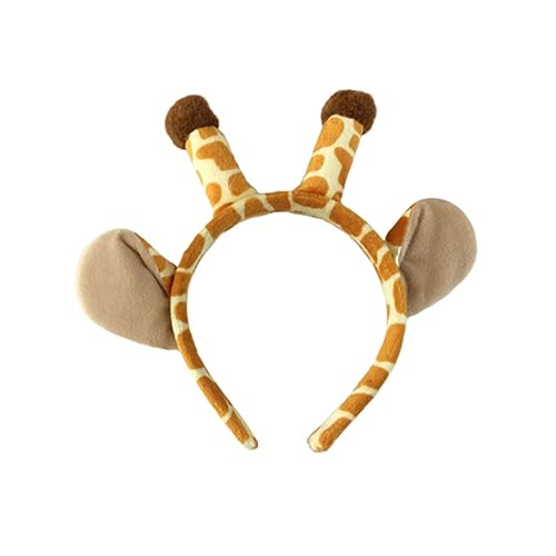 IWOWHERO 1stück Giraffe Haarband Für Und Mädchen Lustiges Party-accessoire Für Auftritte Leicht Und Bequem Für Cosplay Und Festliche Anlässe von IWOWHERO