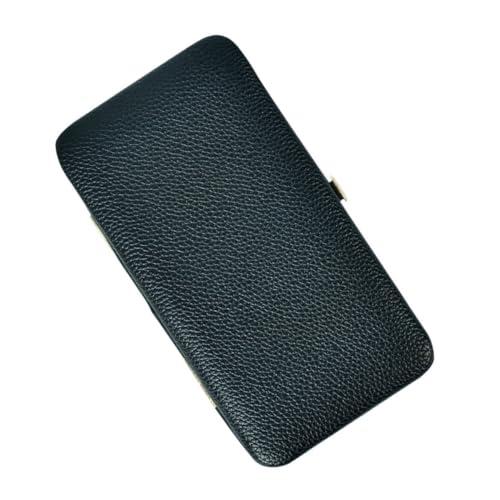 IWOWHERO Pinzettenetui Für Wimpernverlängerung Tragbare Metallbox Aufbewahrungsbehälter Für Make-up-Werkzeuge Organizer Für Pinzetten von IWOWHERO