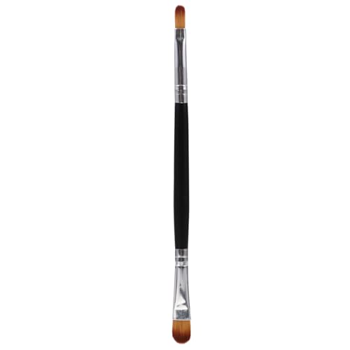 IWOWHERO 1stücke Makeup Pinsel Mit Weichen Synthetischen Borsten Für Lidschatten Und Konturen Langlebig Mit Silbernem Für Präzise Und Looks von IWOWHERO