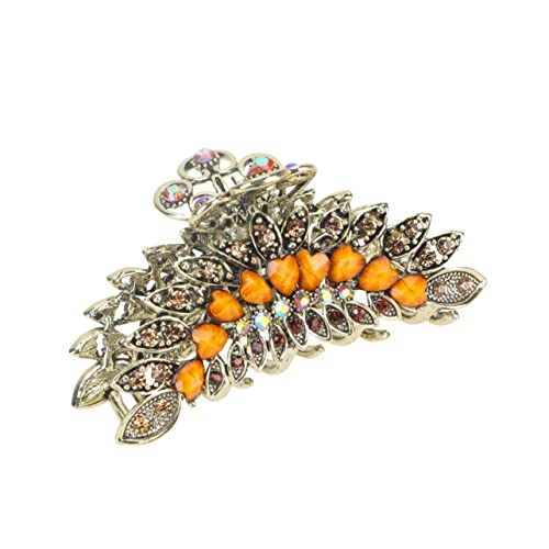 IWOWHERO Strass Haarspange Haarspange Mode Pferdeschwanz Clips Stil Snap Haar Zubehör Für Frauen Geburtstag von IWOWHERO